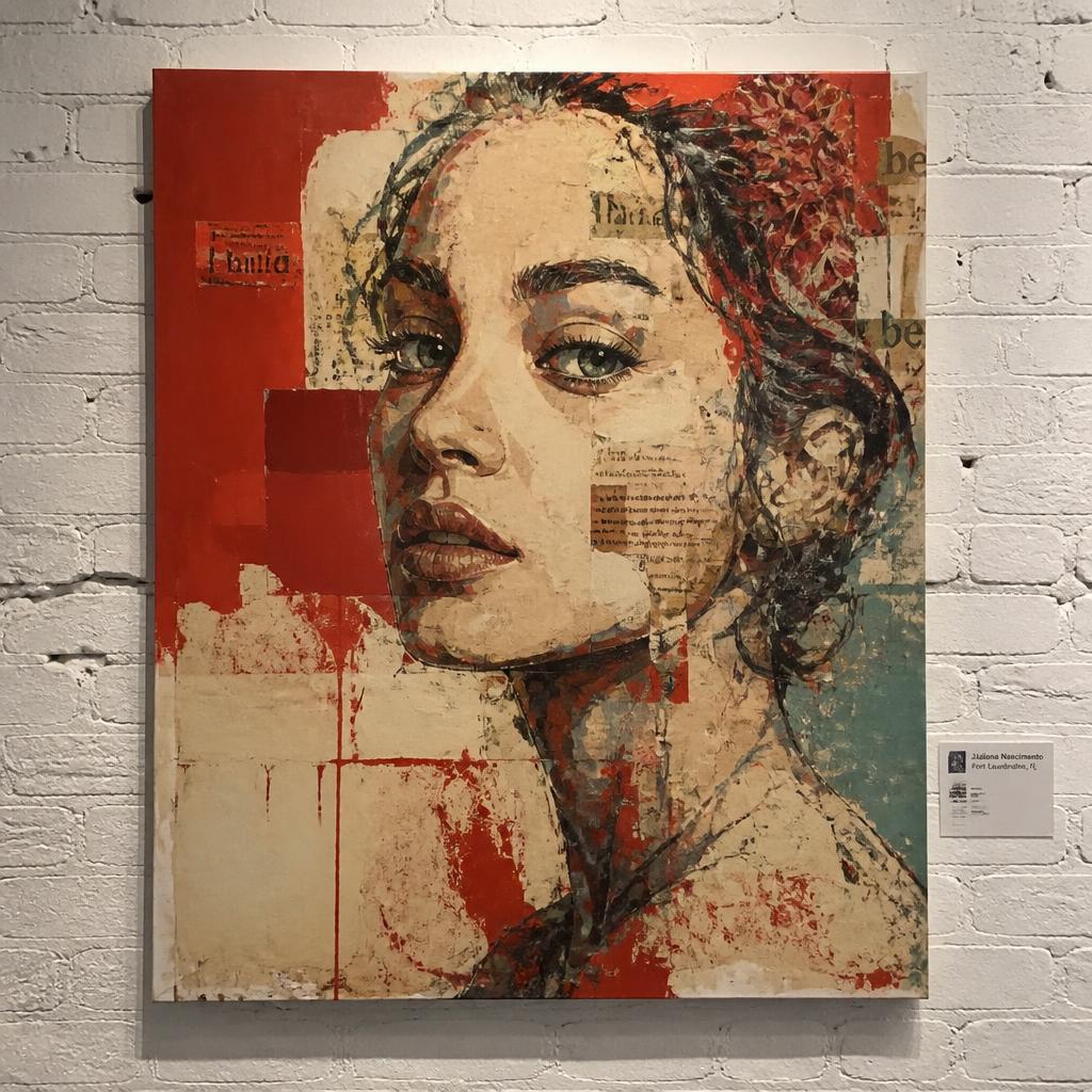 Playful children's canvas